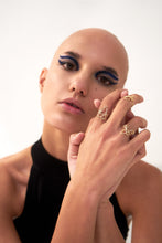 Load image into Gallery viewer, Wire Initial Ring