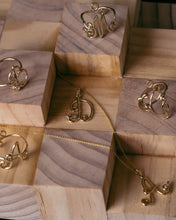 Load image into Gallery viewer, Wire Initial Necklace